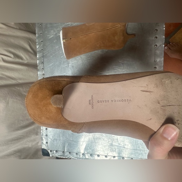 Verónica beard fiana bootie caramel tan brown 10 - Picture 4 of 4